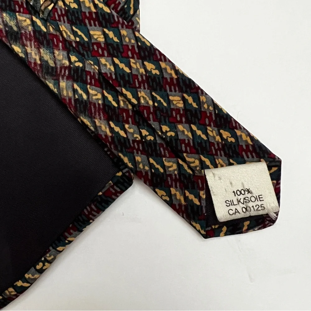 Norman Rockwell vintage necktie